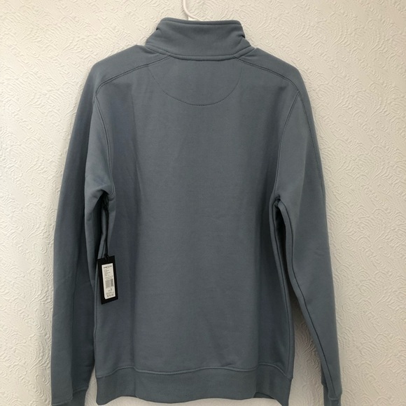 Kenneth Cole NWT long sleeve half zip sweatshirt - Picture 3 of 9